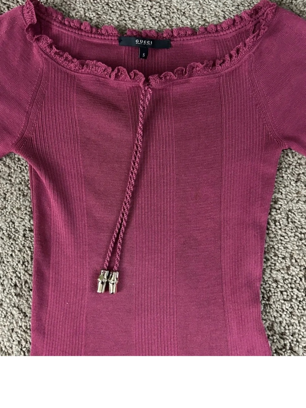 Gucci Ribbed Top - Picture 4 of 10